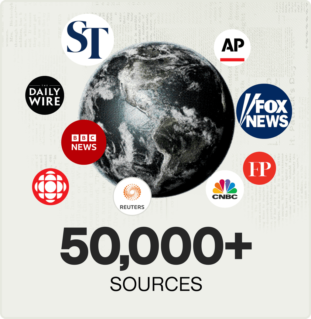 Visualization of 50,000 news sources comparison