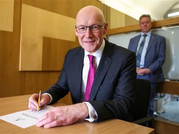 John Swinney to become Scotland's new first minister after Holyrood vote