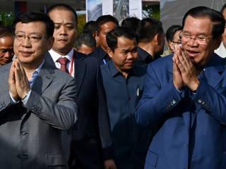 Chinese ambassador promises ‘friendship’ and ‘cooperation’ as 2 Chinese warships dock in Cambodia