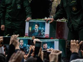 Iran holds funeral procession for late president Raisi after crash death