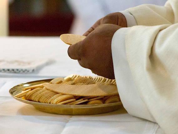 Florida priest accused of biting woman who grabbed Holy Communion wafers during Mass