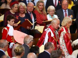 King and Queen attend royal honours service at St Paul's Cathedral