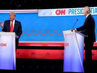 Trump and Biden argue over their immigration records at CNN debate