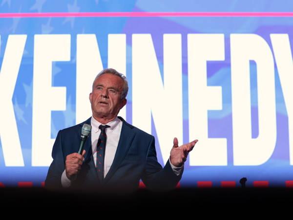 Robert F. Kennedy Jr. didn't make the debate stage. He faces hurdles to stay relevant