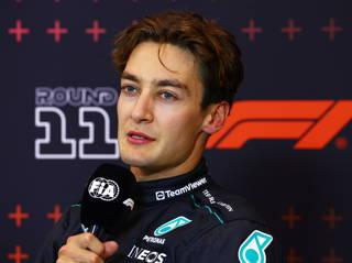 George Russell wins Austrian Grand Prix after Max Verstappen and Lando Norris crash