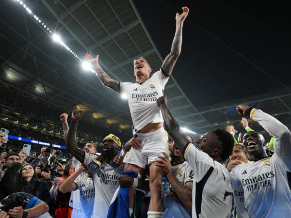Real Madrid wins the Champions League after beating Borussia Dortmund 2-0 in the final