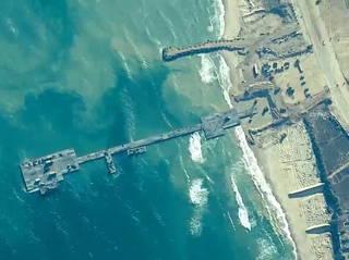 Floating Pier Off Gaza Is Literally Falling Apart