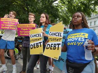 Courts halt parts of Biden’s student loan repayment plan