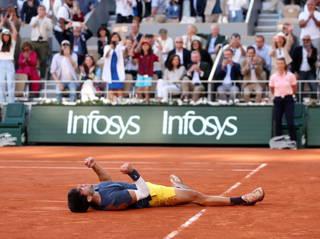 Carlos Alcaraz outlasts Alexander Zverev in French Open final for third Slam