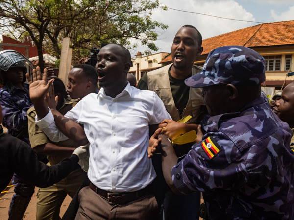 Anti-corruption demonstrations break out in Uganda’s capital as people note Kenya’s protest success