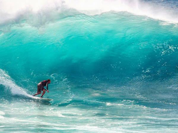 Surfers, staff and locals make final preparations in Tahiti before the Paris Olympics begin