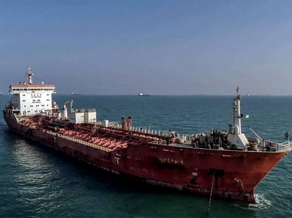 Oil tanker held by Iran for over a year heads toward international waters, tracking data shows