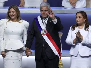 José Raúl Mulino is sworn in for 5-year term as president of Panama; promises to stop migration through the Darien Gap