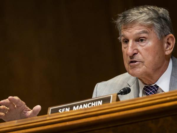 Senator Manchin says he will not run for president in 2024