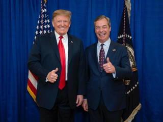 Donald Trump congratulates Nigel Farage on being elected an MP - but makes no mention of Sir Keir Starmer