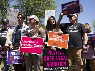 Abortion-rights advocates in Arizona submit needed signatures to put the issue on November ballot
