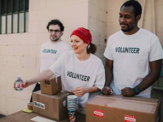 Volunteering would feel good even if it didn’t have health benefits. But it does