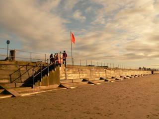 Rescuers search for boy missing after swimming with friends in the Mersey at Crosby beach