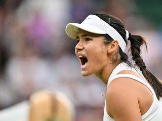 Emma Raducanu knocked out of Wimbledon after defeat in fourth-round match
