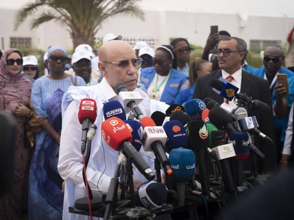 Mauritania’s President Ghazouani wins reelection, provisional results show