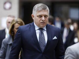 Slovakia’s prime minister makes 1st public appearance since assassination attempt