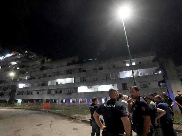 Two die and 13 injured in walkway collapse at Naples ‘Gomorrah’ housing complex