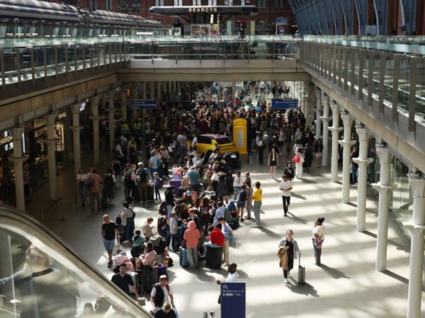 Eurostar cancels quarter of train services ahead of Olympics after arson attacks on French railway