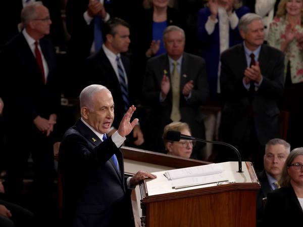 Netanyahu says ‘America and Israel must stand together’ in address to Congress