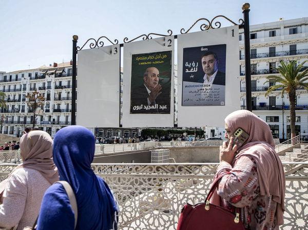 Algeria heads to presidential election with 3 candidates, including President Tebboune