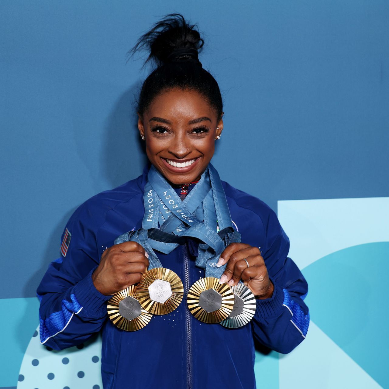 Simone Biles says she hasn't unpacked bag from 2024 Olympics