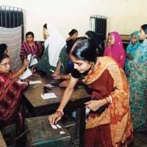 Senate by-elections. Voting has started