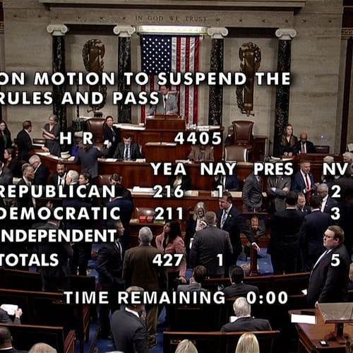 House votes overwhelmingly to release Epstein files