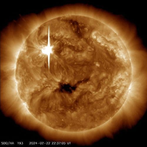 Scientists track recent solar flare disruptions in Earth's ionosphere