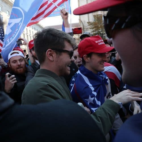 Donald Trump would like you to know he is 'not controversial,' so he doesn't mind if people like Nick Fuentes get a platform