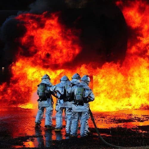 Porlock fire crew tackle camper van engulfed in flames on Exmoor
