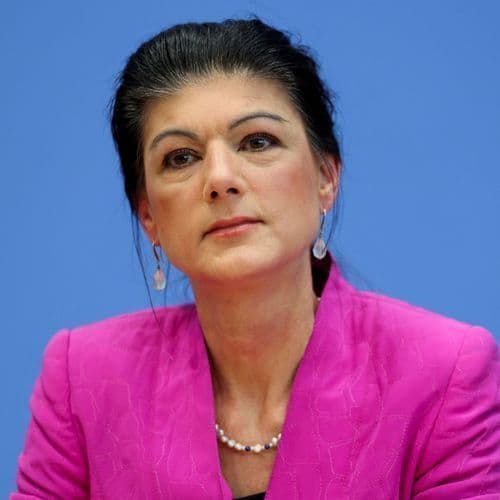 (S+) Sahra Wagenknecht at »Maischberger«: Self-criticism is not so her thing