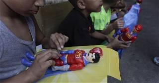 In Venezuela, Maduro-like Christmas toy stirs controversy
