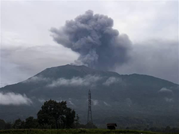 Indonesia's Marapi volcano erupts, killing 11 climbers; 12 missing