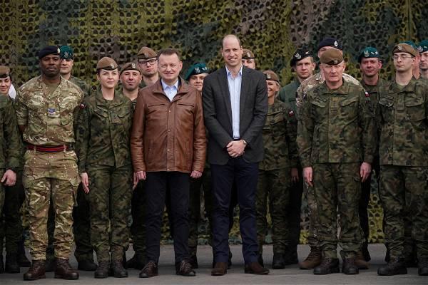 Prince William visits Poland to support ally helping Ukraine
