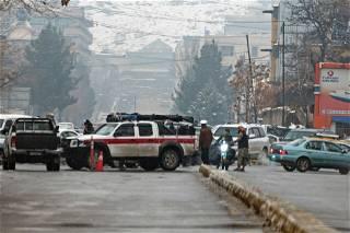 Suicide bomber kills 6 people near foreign ministry in Kabul