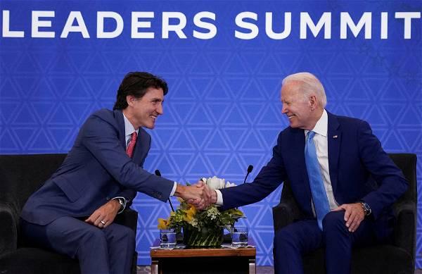 Biden, Trudeau reach deal to stop asylum seekers at unofficial crossings-sources