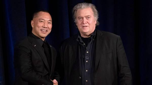 DOJ charges Chinese businessman Guo Wengui, associate of Steve Bannon, in $1 billion fraud