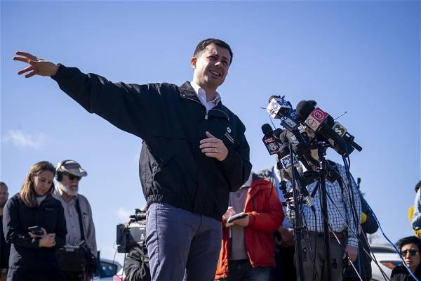 Buttigieg touts airport projects to boost safety, efficiency