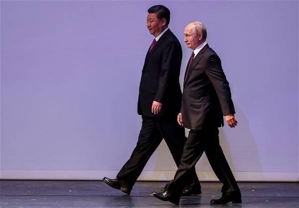 Xi Jinping lands in Russia to meet Vladimir Putin amid Ukraine war