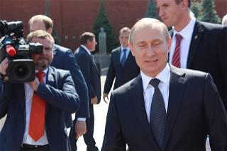 Putin heckled during walkabout in Mariupol by woman shouting ‘it’s all lies’