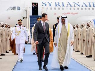 Syrian President Bashar Al Assad arrives in UAE for official visit