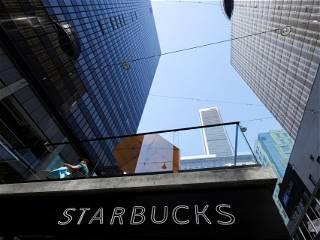 Starbucks workers protest in Seattle before annual shareholder meeting
