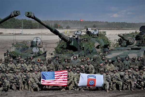 1st US Army garrison on NATO's east flank formed in Poland
