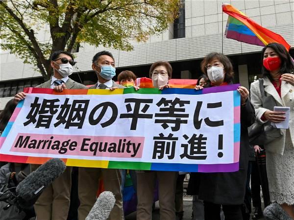 Japanese fete LGBTQ progress, demand marriage rights as G7 summit looms