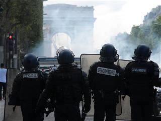 Three French police officers charged over man’s death during riots